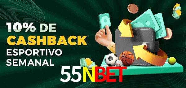 10% de bônus de cashback na 55Nbet